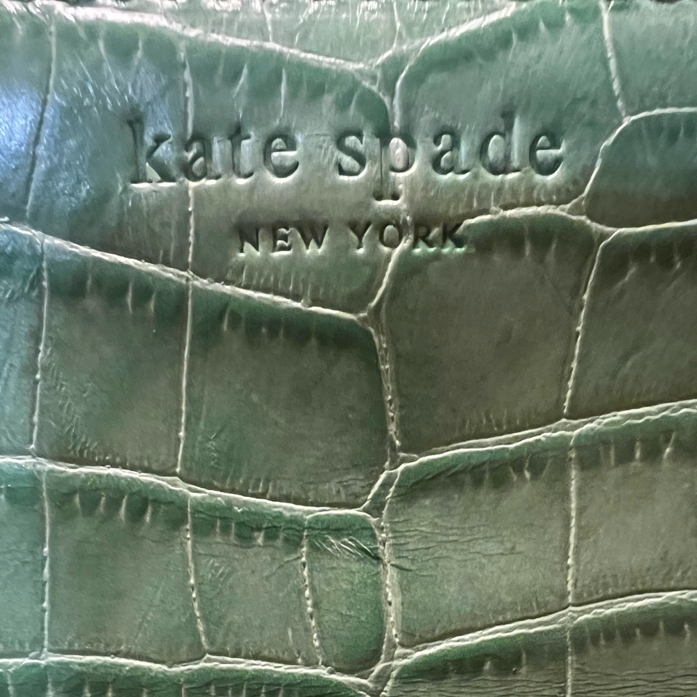 Kate Spade apple green purse